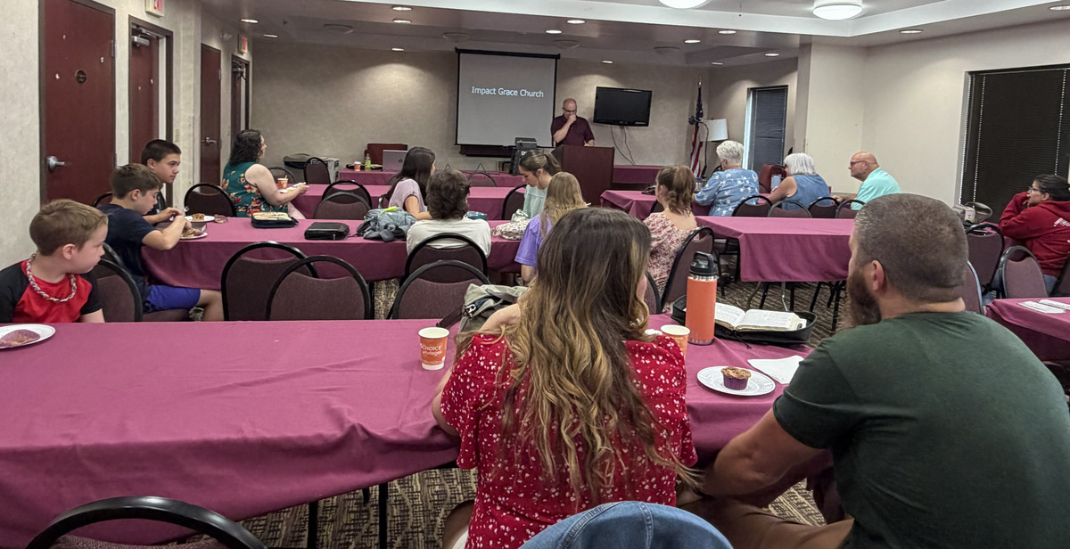 Sunday gathering at Impact Grace Church
